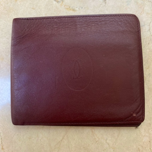 Vintage Cartier Bifold Wallet - Picture 1 of 7